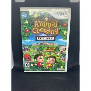 Wii Animal Crossing City Folk CIB